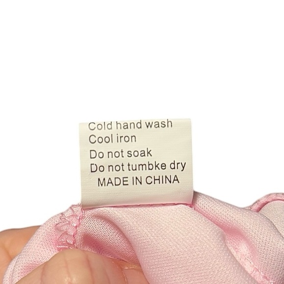 Fortunate One Choose You Pink Reverse Multi Style Midi Dress Size Small NWT - Picture 9 of 12